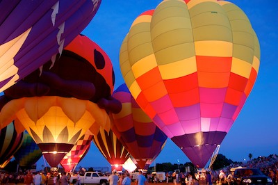 Yuma Arizona - on the trail when we RV America RV Life at the Yuma Balloon Festival