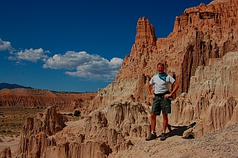 Cathedral Gorge State Park, Nevada has a terrific campground / RV park.