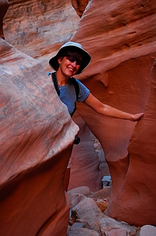 Little Wild Horse Canyon State Park, a fantastic slot canyon in Utah.