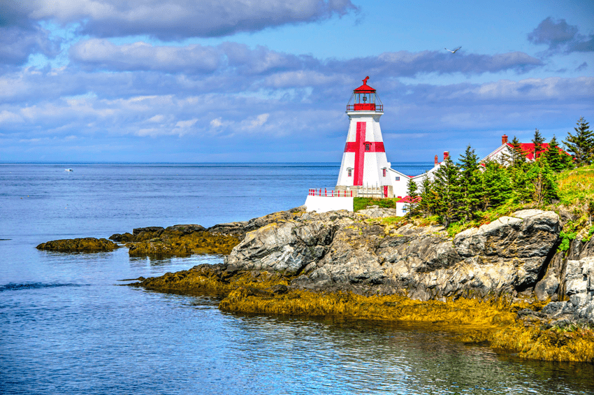 East Quoddy Head Lighthouse Campobello and Lubec Maine-min