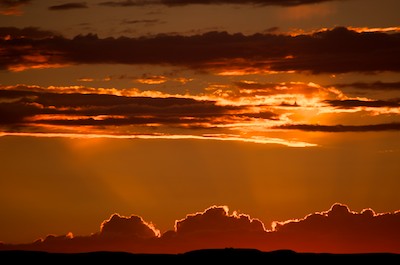 Flaming Gorge Wyoming Sunset