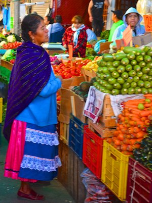 Patzcuaro Mexico indian market