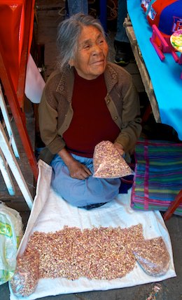 Patzcuaro Mexico indian market woman living