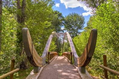 Bow Bridge in Idaho by Emily Fagan