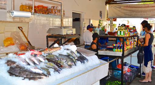 La Cruz Mexico fish market