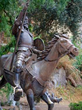 Don Quijote statue