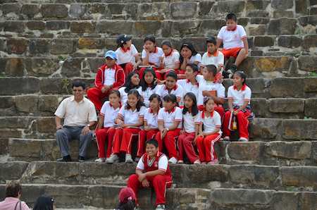 Class Trip to Monte Alban