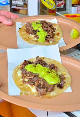 Carne Asada Tacos from Las Brisas in Ensenada