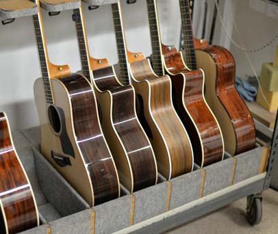 480-500 guitars are completed each day.