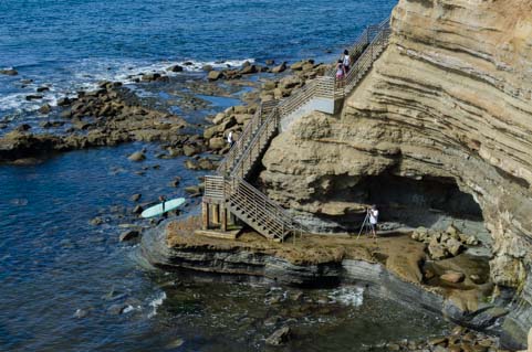 Sunset Cliffs Staircase