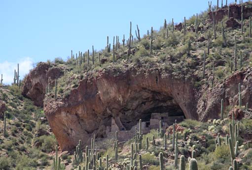 Tonto National Monument Lower Cliff Dwellings