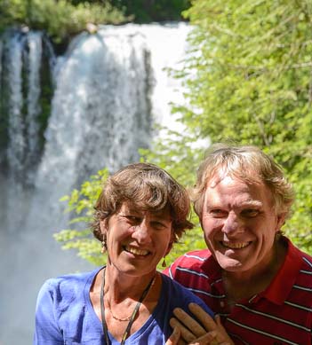 Sahalie Falls and Us Oregon