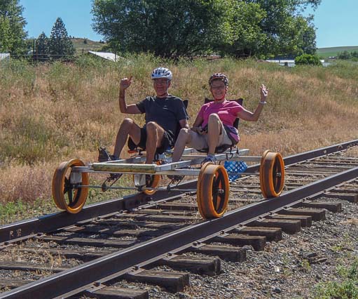 Riding the rails with the Joseph Branch Railriders in Oregon
