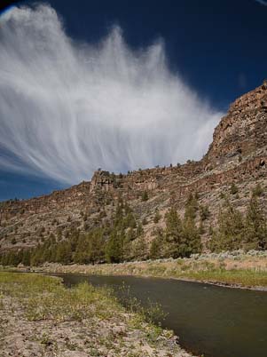 Cloud Formations Crooked River Prineville Oregon