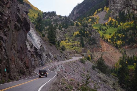 thumbnail image 2 of Million Dollar Highway Silverton Ouray Colorado Sticker Decal - 3 Inch Vinyl 2 of 4