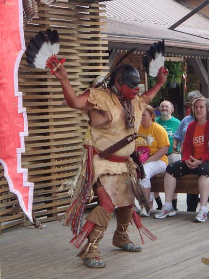 Indian Eagle Dance in Cherokee North Carolina