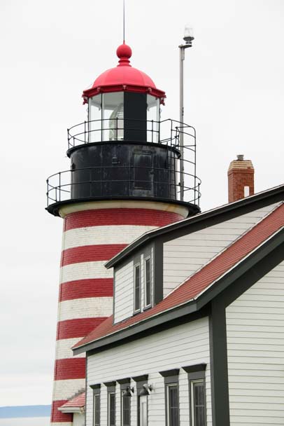 West Quoddy Head Lighthouse Lubec Maine