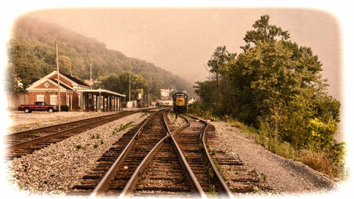 Train tracks Maysville Kentucky