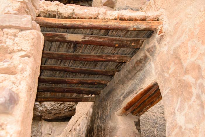 Tonto National Monument Salado Cliff Dwelling Ceiling