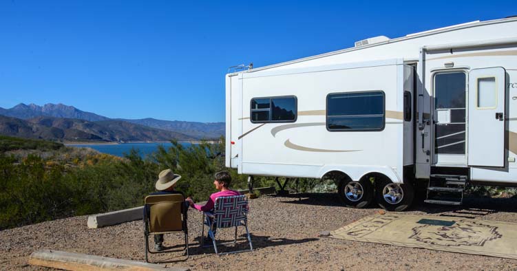 RV camping and boondocking in Arizona