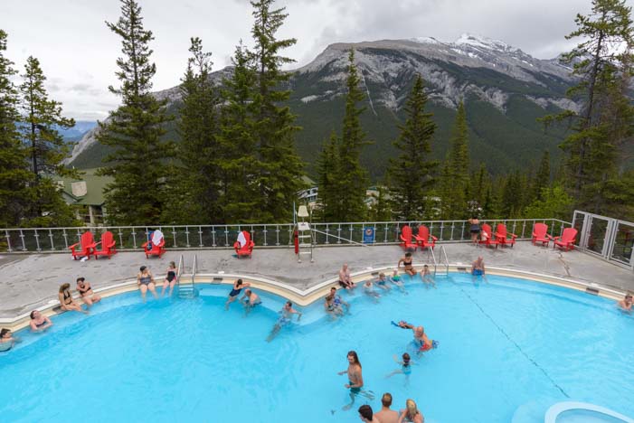Banff Upper Hot Springs Alberta Canada