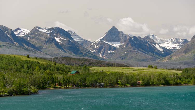Saint Mary Lake Glacier National Park Montana