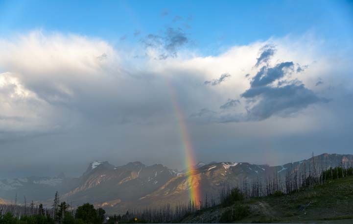 Rainbow Glacier National Park Montana