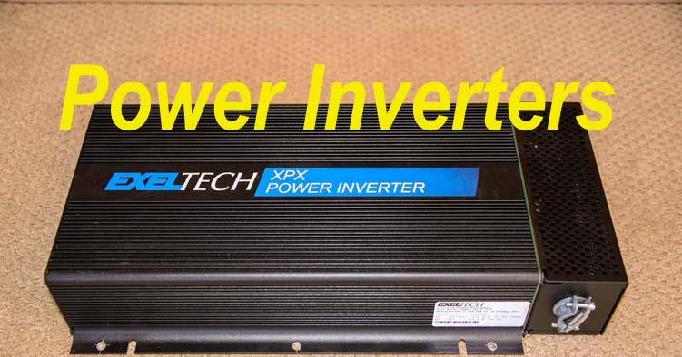 Power inverter for an RV - an Exeltech XPX 2000 watt inverter
