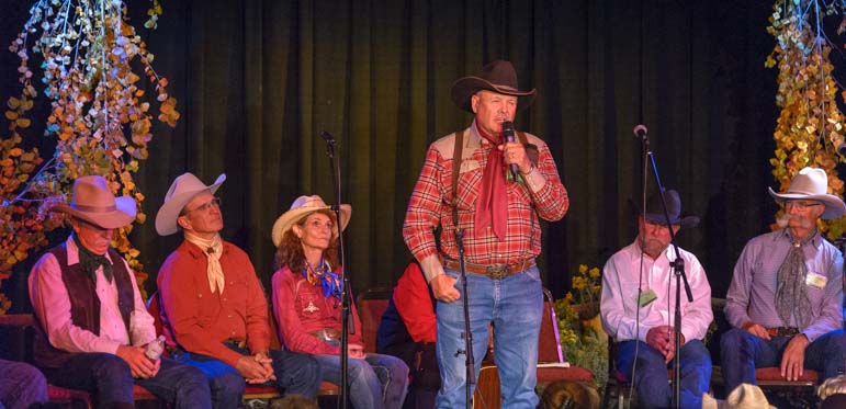 Durango Cowboy Poetry Gathering on stage