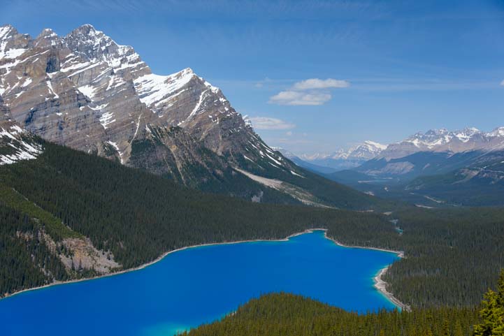Peyto Lake Icefields Parkway Banff National Park Alberta Canad