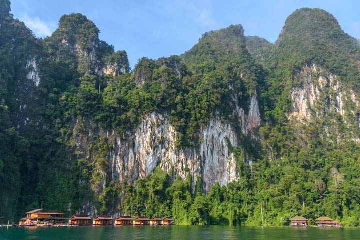 Greenery Panvaree Floating Raft House Resort Khao Sok National Park Cheow Lan Lake Chiew Larn Lake Thailand