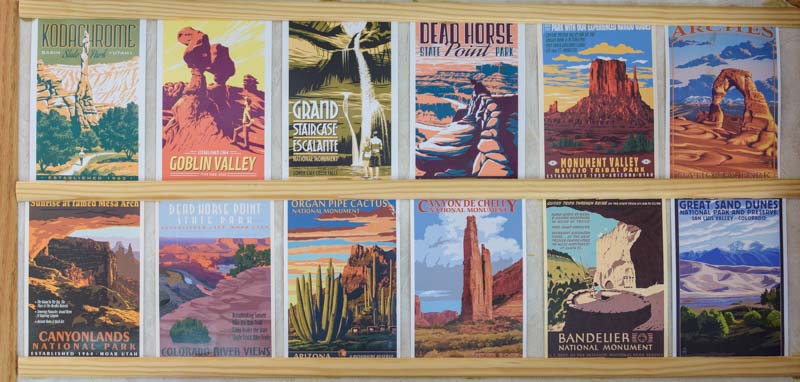 National Parks WPA Postcards