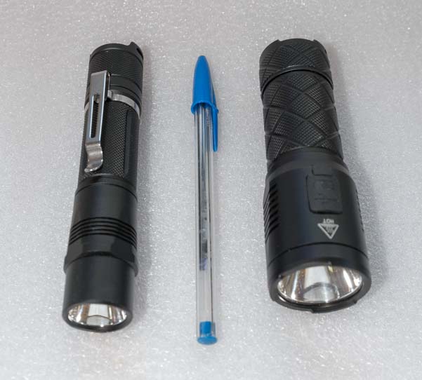 Lumintop EDC25 flashlight and Lumintop SD26 flashlight 1000 lumen