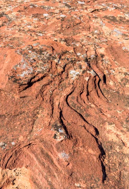 Nature's artwork Canyon de Chelly National Monument Arizona