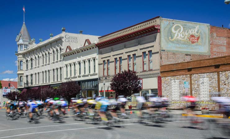 Baker City Oregon annual bicycle race