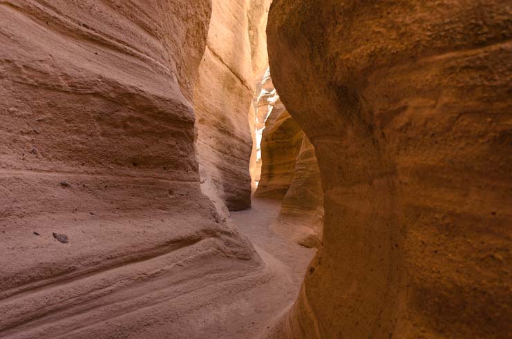 Slot canyon Kasha-Katuwe Tent Rocks National Monument New Mexico