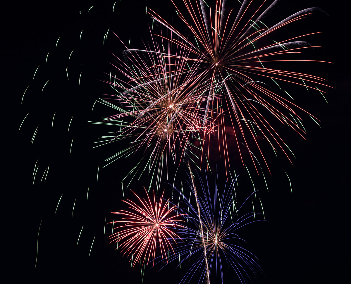 4th of July Fireworks Custer South Dakota 3