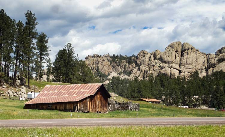 Rock formations Custer South Dakota