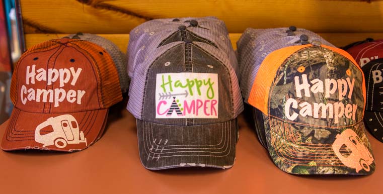 Happy Camper Hats