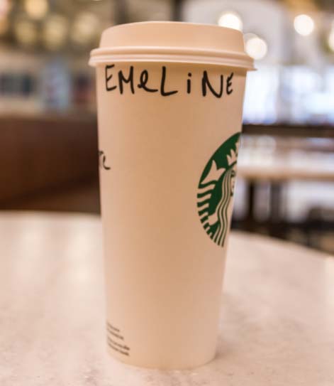Starbucks coffee in France