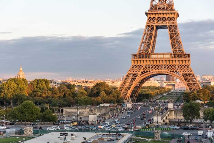 Eiffel Tower Paris France-min