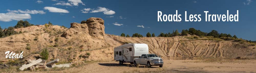 RV trip RVing and camping trip in southern Utah