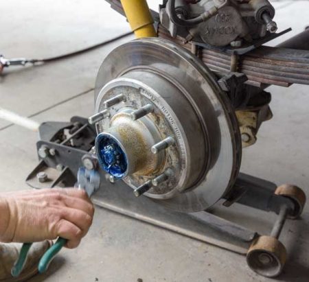 Repacking and Inspecting Fifth Wheel RV Wheel Bearings