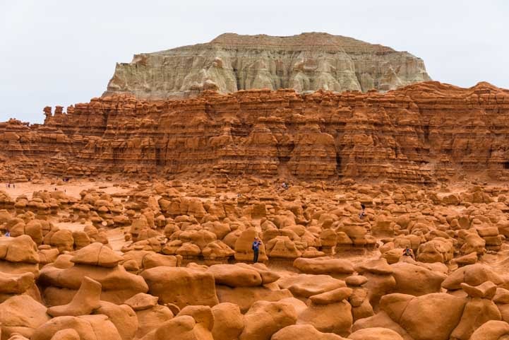 Valley of the Goblins at Goblin Valley State Park-min