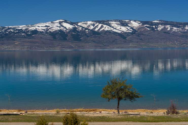 Bear Lake Utah RV camping trip reflections-min
