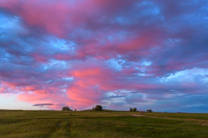Montana sunset-min
