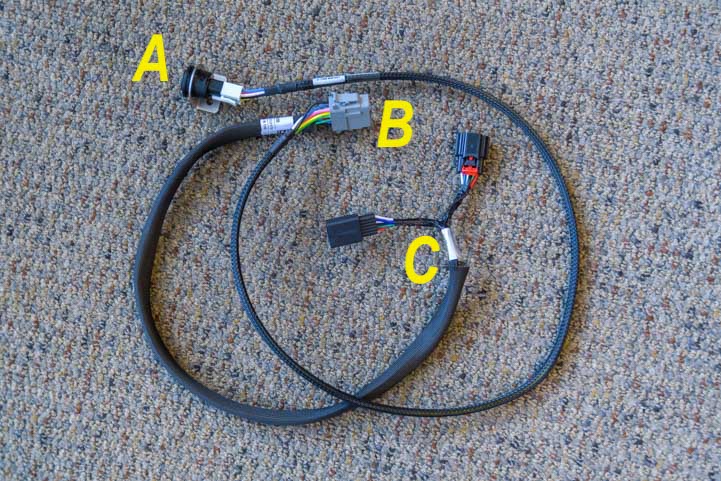 Edge Amp'd Throttle Booster cable harness assembly-min