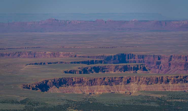 Colorado River views from Saddle Mountain overlook at Grand Canyon-min