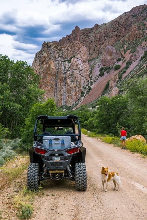 ATV trail at Hoover's Rest Area in Utah