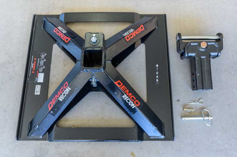 Demco 21k Recon Fifth Wheel Hitch Base and Base Parts